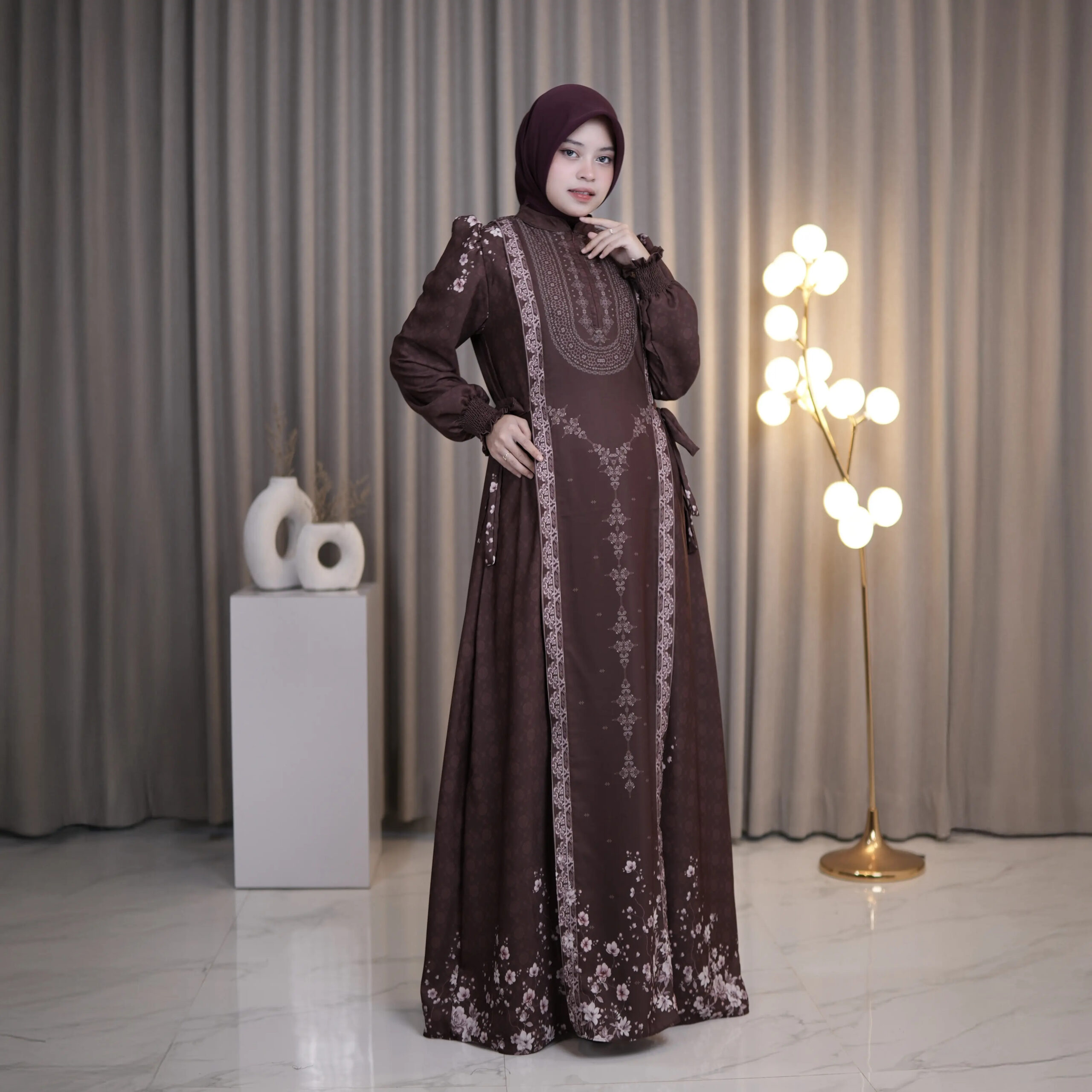 Neisya Dress Davina Elegant Lembut Untuk Muslim Remaja dan Dewasa