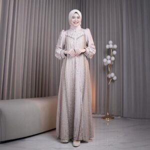 Neisya Hijab - Dress Devina | Dress Muslimah Terbaru Mewah dan Elegan