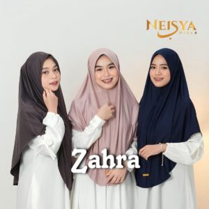 Neisya Hijab - Size XL Hijab Zahra Non pet Kerudung Cantik Muslim Simple