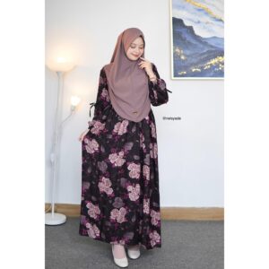 Neisya Dress Anjani Gamis Muslim Dewasa Daily Nyaman Dipakai